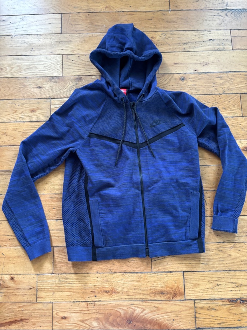 Nike Navy Blue Full-Zip Hooded Jacket / Women’s Small Athletic